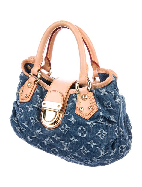 louis vuitton denim monogram bag|Louis Vuitton denim pleaty.